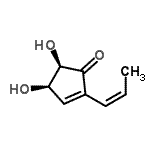 CAS#: 683276-45-1, (4R,5R)-4,5-Dihydroxy-2-[(1Z)-1-propen-1-yl]-2-cyclopenten-1-one