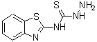 CAS#: 68372-14-5, N-(1,3-Benzothiazol-2-yl)hydrazinecarbothioamide