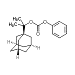 CAS#: 68388-88-5, 2-[(3s,5s,7s)-Adamantan-1-yl]-2-propanyl phenyl carbonate