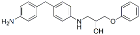 CAS#: 68391-25-3, 1-[[4-[(4-Aminophenyl)Methyl]Phenyl]Amino]-3-Phenoxypropan-2-Ol
