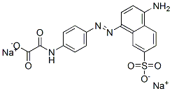 CAS#: 68400-55-5, Disodium [[4-[(4-Amino-7-Sulphonato-1-Naphthyl)Azo]Phenyl]Amino]Oxoacetate