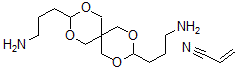 CAS#: 68412-44-2, 2-Propenenitrile, reaction products with 2,4,8,10-tetraoxaspiro(5.5)undecane-3,9-dipropanamine