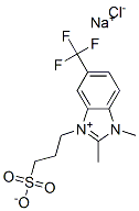 CAS#: 68413-90-1, 1,2-Dimethyl-3-(3-Sulphonatopropyl)-5-(Trifluoromethyl)-1H-Benzimidazolium Sodium Chloride