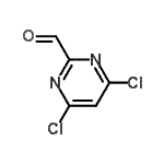 CAS#: 684220-28-8, 4,6-Dichloro-2-pyrimidinecarbaldehyde