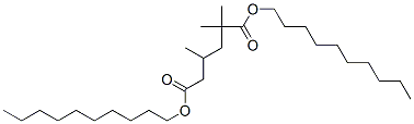 CAS 登录号：68426-01-7， 2,2,4-三甲基己二酸二癸酯