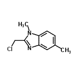 CAS 登录号：68426-73-3， 2-(氯甲基)-1,5-二甲基-1H-苯并咪唑
