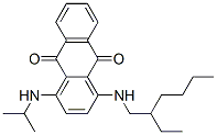 CAS#: 68443-64-1, 1-[(2-Ethylhexyl)Amino]-4-[(1-Methylethyl)Amino]-9,10-Anthracenedione