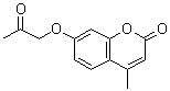 CAS 登录号：68454-18-2， 4-甲基-7-(2-氧代丙氧基)-2H-苯并吡喃-2-酮