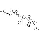 CAS 登录号：6846-03-3， L-精氨酰-L-脯氨酰-L-脯氨酰甘氨酰-L-苯丙氨酰-L-丝氨酰-L-脯氨酰-L-苯丙氨酰-L-精氨酸