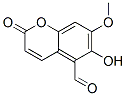 CAS 登录号：68468-11-1， 6-羟基-7-甲氧基-2-氧代-2H-1-苯并吡喃-5-甲醛