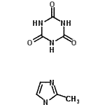 CAS 登录号：68490-68-6， 1,3,5-三嗪烷-2,4,6-三酮-2-甲基-1H-咪唑(1:1)