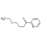 CAS#: 68498-31-7, 4-Ethoxy-1-(2-pyridinyl)-1-butanone