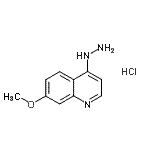 CAS#: 68500-40-3, 4-Hydrazino-7-methoxyquinoline hydrochloride (1:1)