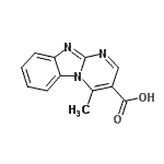 CAS#: 685107-38-4, 4-Methylpyrimido[1,2-a]benzimidazole-3-carboxylic acid