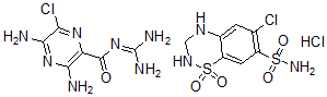 CAS#: 68529-45-3, Amiloride mixture with hydrochlorothiazide