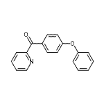 CAS#: 68549-67-7, (4-Phenoxyphenyl)(2-pyridinyl)methanone