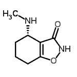 CAS#: 685501-86-4, (4S)-4-(Methylamino)-4,5,6,7-tetrahydro-1,2-benzoxazol-3-ol