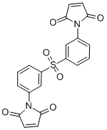 CAS 登录号：68555-55-5， 1,1'-(磺酰基二-3,1-亚苯基)二-1H-吡咯-2,5-二酮