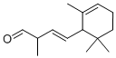 CAS#: 68555-62-4, (E)-2-methyl-4-(2,6,6-trimethyl-1-cyclohex-2-enyl)but-2-enal