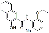 CAS 登录号：68556-17-2， N-(2-乙氧基苯基)-3-羟基萘-2-甲酰胺钠盐