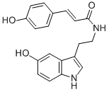 CAS 登录号：68573-24-0， N-(对香豆酰)血清素