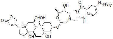 CAS#: 68613-44-5, N-(Ouabain)-N'-(2-nitro-4-azidophenyl)ethylenediamine