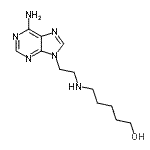 CAS#: 686301-48-4, 5-{[2-(6-Amino-9H-purin-9-yl)ethyl]amino}-1-pentanol