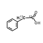 CAS#: 68661-16-5, Phenyl(<sup>13</sup>C<sub>2</sub>)acetic acid