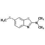 CAS 登录号：686779-18-0， N,N-二甲基-6-(甲硫基)-1,3-苯并噻唑-2-胺