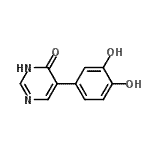 CAS 登录号：687623-55-8， 5-(3,4-二羟基苯基)-4(1H)-嘧啶酮