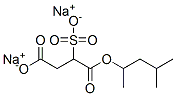CAS 登录号：68797-49-9， 1-(1,3-二甲基丁基) 2-磺酸基琥珀酸酯二钠盐