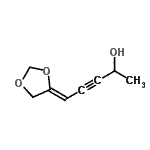 CAS#: 6880-15-5, (5Z)-5-(1,3-Dioxolan-4-Ylidene)-3-Pentyn-2-Ol