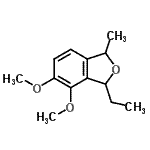 CAS#: 688005-06-3, 3-Ethyl-4,5-dimethoxy-1-methyl-1,3-dihydro-2-benzofuran