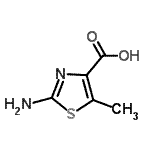CAS#: 688064-14-4, 2-Amino-5-methyl-1,3-thiazole-4-carboxylic acid