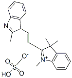 CAS#: 68845-14-7, 1,3,3-Trimethyl-2-[2-(2-Methyl-3H-Indol-3-Yl)Vinyl]-3H-Indolium Hydrogen Sulphate
