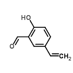 CAS#: 68860-34-4, 2-Hydroxy-5-vinylbenzaldehyde