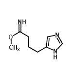 CAS#: 688728-96-3, Methyl 4-(1H-imidazol-4-yl)butanimidate