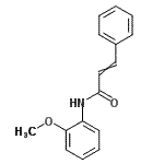 CAS#: 6889-84-5, N-(2-Methoxyphenyl)-3-Phenylacrylamide
