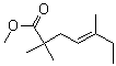 CAS 登录号：68891-90-7， 2,2,5-三甲基-4-庚烯酸甲酯