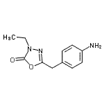CAS 登录号：689251-70-5， 5-(4-氨基苄基)-3-乙基-1,3,4-恶二唑-2(3H)-酮
