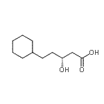 CAS#: 689291-81-4, (3R)-5-Cyclohexyl-3-hydroxypentanoic acid