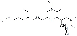 CAS#: 68938-75-0, 1-(Diethylamino)-3-[2-(Diethylamino)-1-[[(2-Ethylpentyl)Oxy]Methyl]Ethoxy]Propan-2-Ol Dihydrochloride