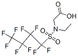 CAS#: 68957-33-5, N-Ethyl-N-[(Nonafluorobutyl)Sulphonyl]Glycine
