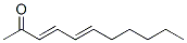 CAS 登录号：68973-20-6， 3,5-十一碳二烯-2-酮