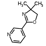 CAS 登录号：68981-86-2， 3-(4,4-二甲基-4,5-二氢-1,3-恶唑-2-基)吡啶