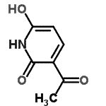 CAS 登录号：68999-74-6， 3-乙酰基-6-羟基-2(1H)-吡啶酮