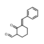 CAS#: 69009-80-9, (3E)-3-Benzylidene-2-oxocyclohexanecarbaldehyde