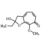 CAS#: 690233-34-2, 2-Ethyl-2-hydroxy-8-methoxy-2,3-dihydro-7H-cyclohepta[b]furan-7-one