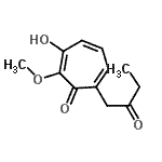 CAS#: 690233-52-4, 3-Hydroxy-2-methoxy-7-(2-oxobutyl)-2,4,6-cycloheptatrien-1-one