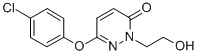 CAS 登录号：69024-92-6， 6-(4-氯苯氧基)-2-(2-羟基乙基)-3(2H)-哒嗪酮